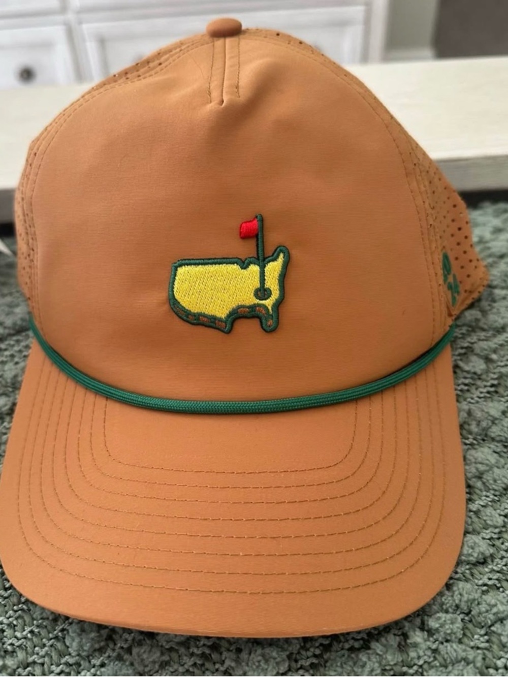 NWT 2024 Augusta National Masters Golf Cap in Tan